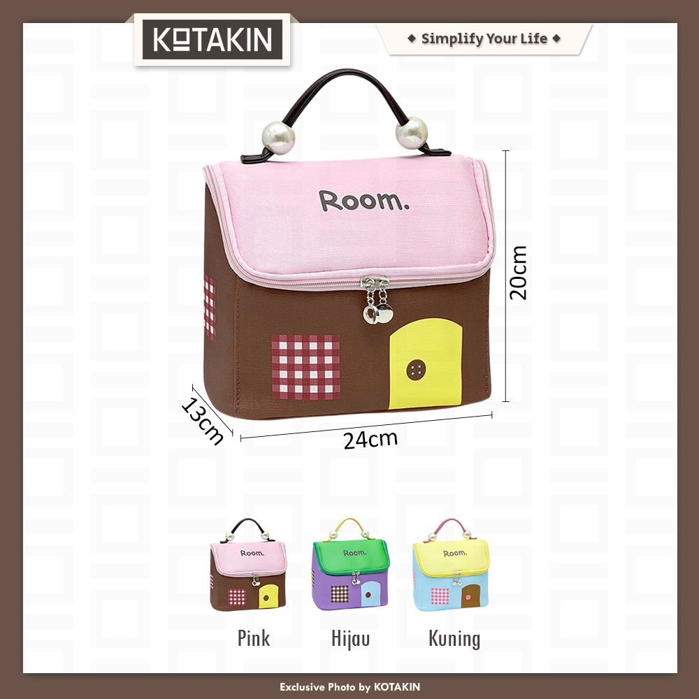 Tas Kosmetik Handle Jinjing Portabel
